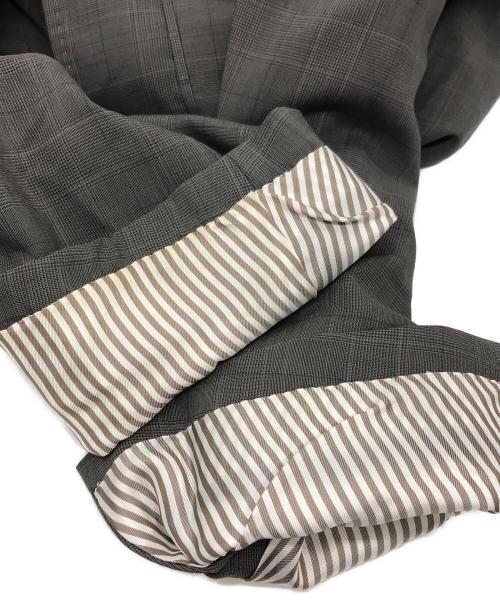 Pilgrim（ピルグリム）PILGRIM (ピルグリム) Super130'sトロピカルウールシルク 2Bテーラードジャケット ERMENEGILD ZEGNA TRAVELLER NANOSPHERE ブラウン サイズ:50の古着・服飾アイテム