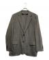 PILGRIM（ピルグリム）の古着「Super130'sトロピカルウールシルク 2Bテーラードジャケット ERMENEGILD ZEGNA TRAVELLER NANOSPHERE」｜ブラウン
