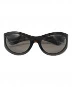 BOTTEGA VENETAボッテガベネタ）の古着「Oval Sunglasses」｜ブラウン