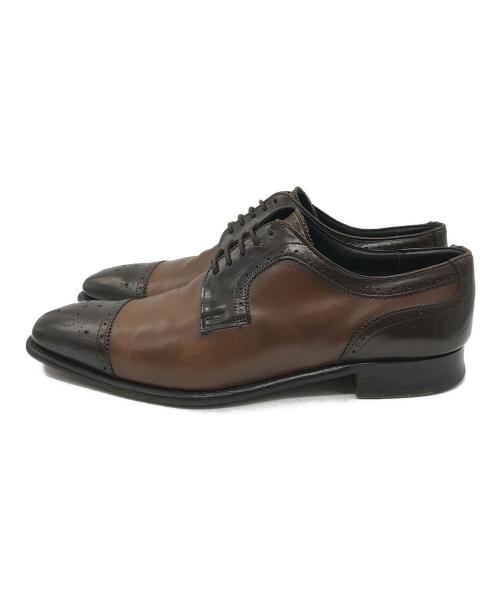 CHEANEY（チーニー）CHEANEY (チーニー) レザーシューズ ブラウン サイズ:8 1/2の古着・服飾アイテム