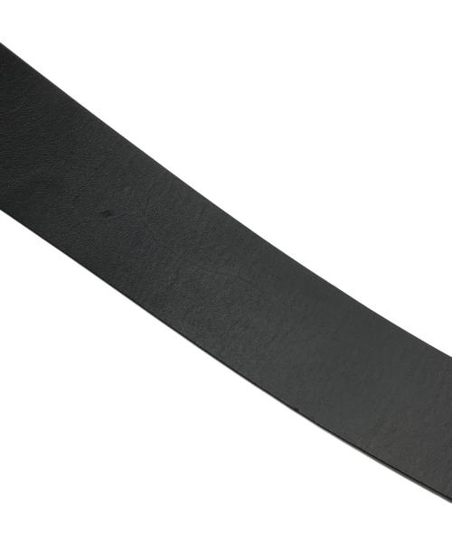 BOTTEGA VENETA（ボッテガベネタ）BOTTEGA VENETA (ボッテガベネタ) ダブルリングレザーベルト ブラック サイズ:-の古着・服飾アイテム