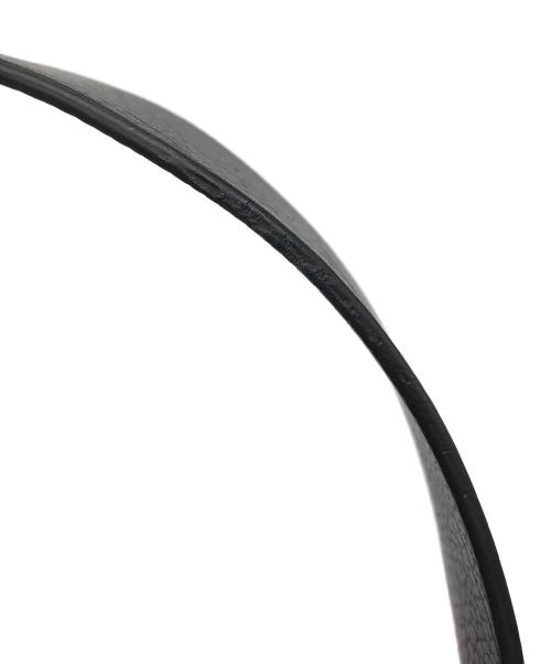 BOTTEGA VENETA（ボッテガベネタ）BOTTEGA VENETA (ボッテガベネタ) ダブルリングレザーベルト ブラック サイズ:-の古着・服飾アイテム