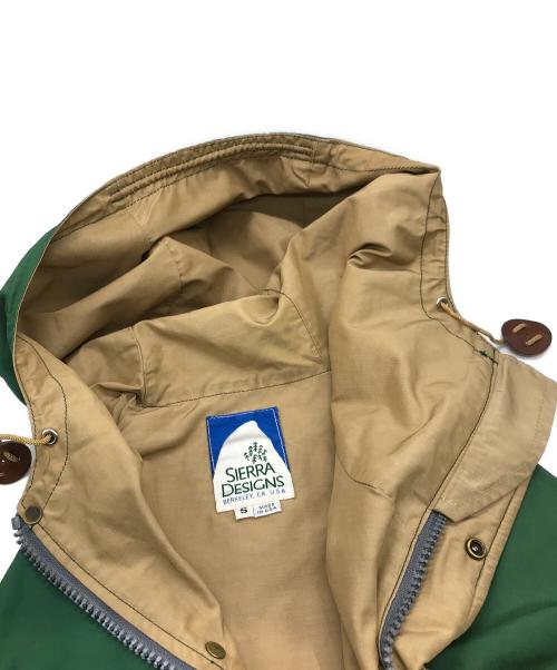 SIERRA DESIGNS（シエラデザインズ）SIERRA DESIGNS (シエラデザインズ) 60/40クロスマウンテンパーカー グリーン サイズ:Sの古着・服飾アイテム