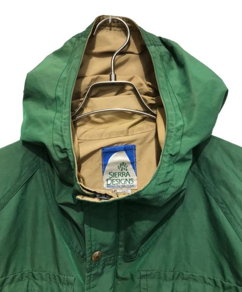 SIERRA DESIGNS（シエラデザインズ）SIERRA DESIGNS (シエラデザインズ) 60/40クロスマウンテンパーカー グリーン サイズ:Sの古着・服飾アイテム