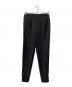 R By RITA TAKAHASHI（アール バイ リタ タカハシ）の古着「タックジョガーパンツ」｜ブラック