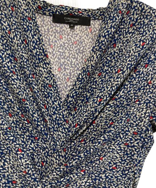 CORCOVADO（コルコバード）corcovado (コルコバード) ブラウスワンピース ネイビー サイズ:Mの古着・服飾アイテム