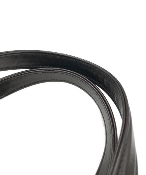 JACQUES LE CORRE（ジャックルコー）JACQUES LE CORRE (ジャックルコー) リスボン ハラコレオパードトートバッグ ブラック×パープルの古着・服飾アイテム