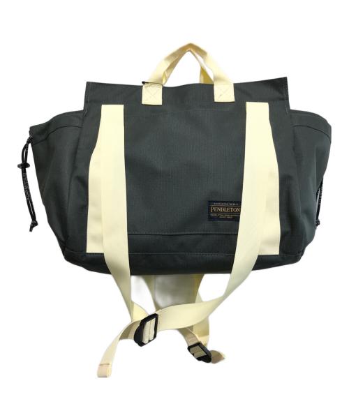 PENDLETON（ペンドルトン）PENDLETON (ペンドルトン) MARIE INABA (マリエ イナバ) 23SS MOTHERS BAG グレーの古着・服飾アイテム