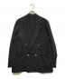 green label relaxing（グリーンレーベルリラクシング）の古着「TWトロピカル ダブルブレスト 4B ブレザー ジャケット」｜ブラック