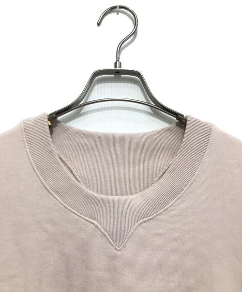 BEARDSLEY（ビアズリー）BEARDSLEY (ビアズリー) サイドジップ裏毛プルオーバー ピンク サイズ:Fの古着・服飾アイテム