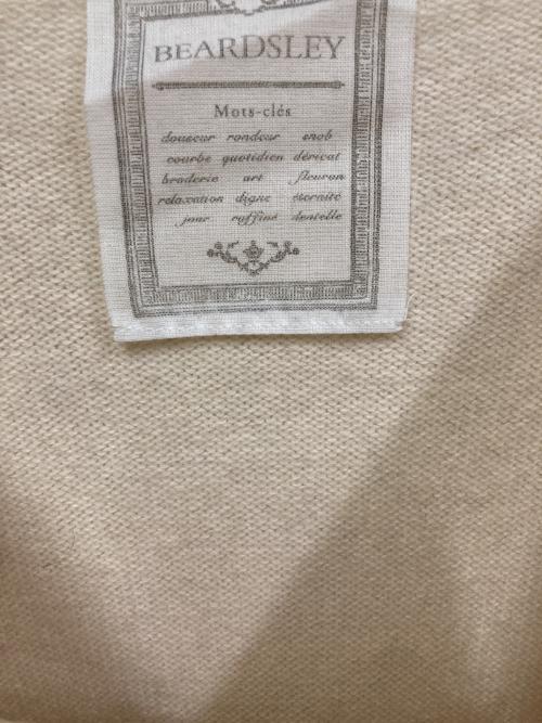 BEARDSLEY（ビアズリー）BEARDSLEY (ビアズリー) 裾リブバテンライクニット ベージュ サイズ:SIZE Freeの古着・服飾アイテム
