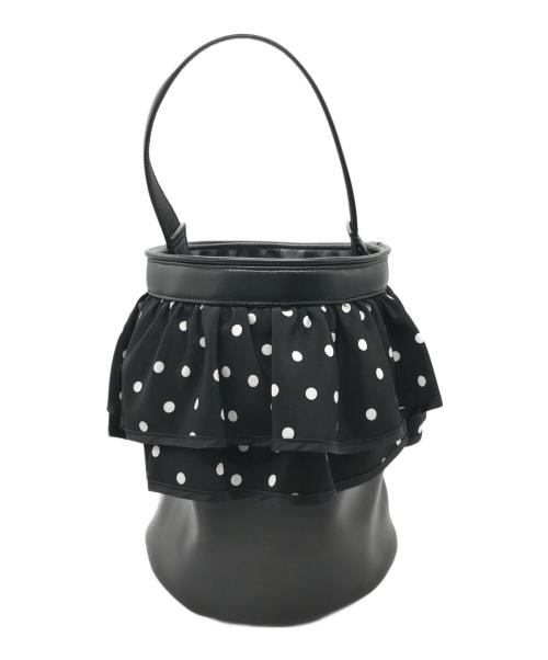 setsuko sagittaire（セツコセジテール）setsuko sagittaire (セツコセジテール) ドットハンドバッグ ブラック サイズ:FREEの古着・服飾アイテム