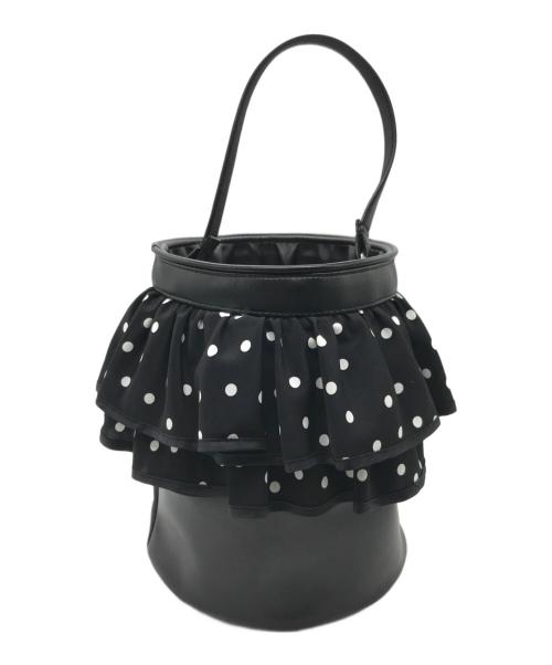 setsuko sagittaire（セツコセジテール）setsuko sagittaire (セツコセジテール) ドットハンドバッグ ブラック サイズ:FREEの古着・服飾アイテム
