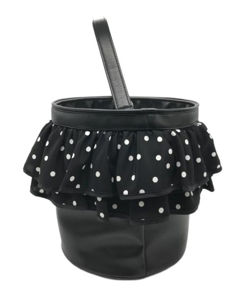 setsuko sagittaire（セツコセジテール）setsuko sagittaire (セツコセジテール) ドットハンドバッグ ブラック サイズ:FREEの古着・服飾アイテム