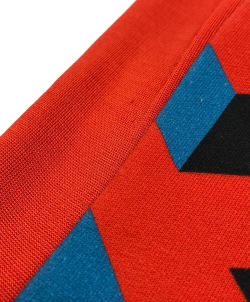 VERSACE（ヴェルサーチェ）VERSACE (ヴェルサーチェ) グレカプリントスウェットパンツスウェットパンツ レッド サイズ:Sの古着・服飾アイテム