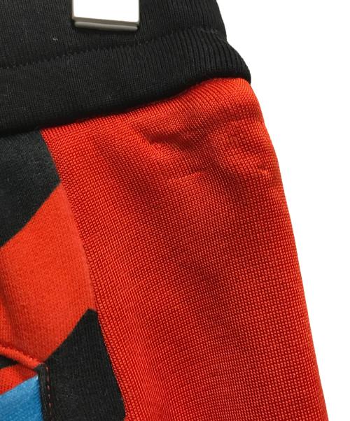 VERSACE（ヴェルサーチェ）VERSACE (ヴェルサーチェ) グレカプリントスウェットパンツスウェットパンツ レッド サイズ:Sの古着・服飾アイテム