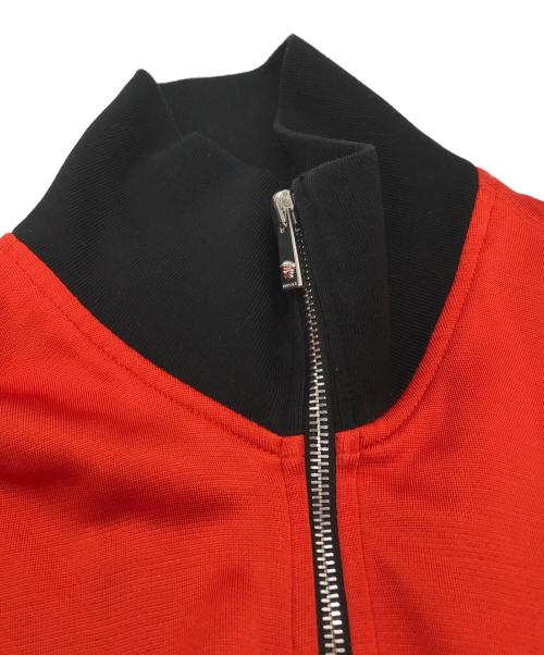 VERSACE（ヴェルサーチェ）VERSACE (ヴェルサーチェ) グラフィックプリントボンバージャケット レッド サイズ:Mの古着・服飾アイテム