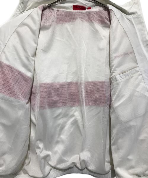 SUPREME（シュプリーム）Supreme (シュプリーム) 24SS Inset Link Track Jacket ホワイト×レッド サイズ:Lの古着・服飾アイテム