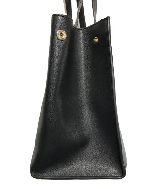 FURLA（フルラ）FURLA (フルラ) アーチロゴトートバッグ ブラックの古着・服飾アイテム