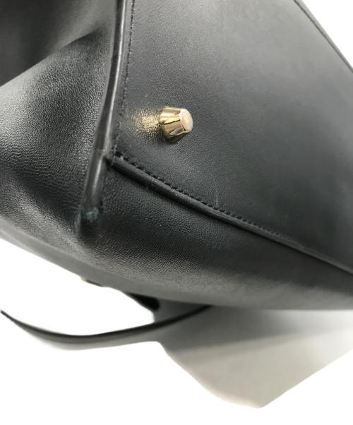 FURLA（フルラ）FURLA (フルラ) アーチロゴトートバッグ ブラックの古着・服飾アイテム