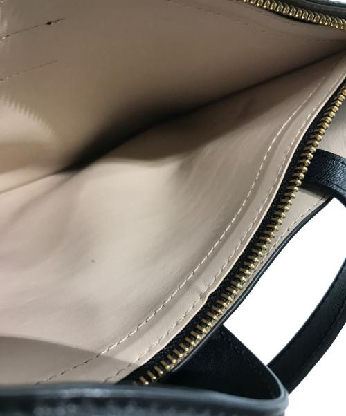 FURLA（フルラ）FURLA (フルラ) アーチロゴトートバッグ ブラックの古着・服飾アイテム