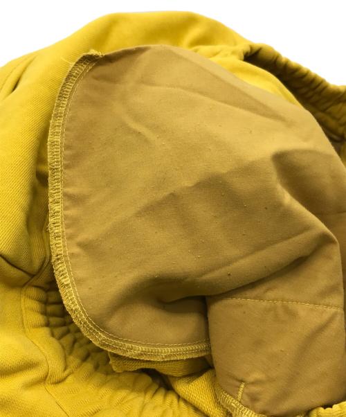 MAISON SPECIAL（メゾンスペシャル）MAISON SPECIAL (メゾンスペシャル) クラッシュスウェットプライムワイドピンタックイージーパンツ イエロー サイズ:01の古着・服飾アイテム