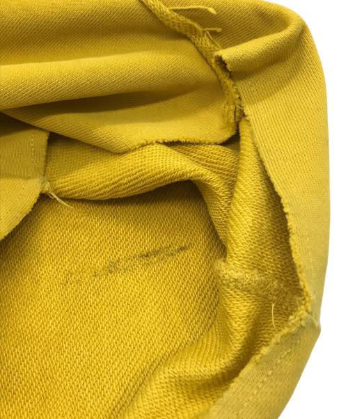 MAISON SPECIAL（メゾンスペシャル）MAISON SPECIAL (メゾンスペシャル) クラッシュスウェットプライムワイドピンタックイージーパンツ イエロー サイズ:01の古着・服飾アイテム