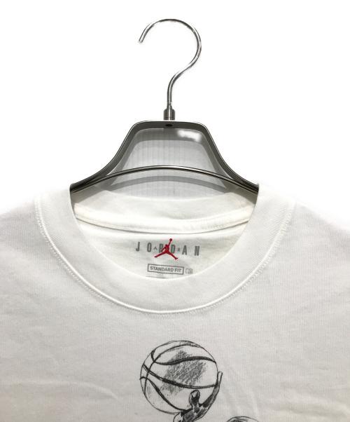 JORDAN（ジョーダン）JORDAN (ジョーダン) OFFWHITE (オフホワイト) NIKE  JORDAN OW S／S Tee Tシャツ ホワイト ホワイト サイズ:S 未使用品の古着・服飾アイテム