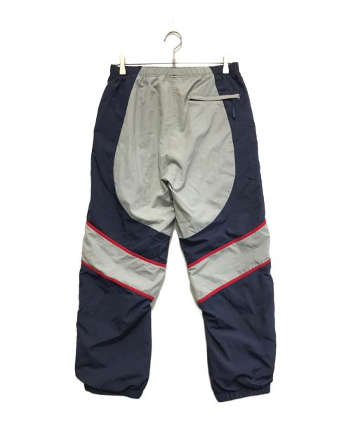 SUPREME（シュプリーム）Supreme (シュプリーム) GENUINE MERCHANDISE (ジェニュイン マーチャンダイズ) 21AW New York Yankees Track Pant グレー×ネイビー サイズ:Sの古着・服飾アイテム