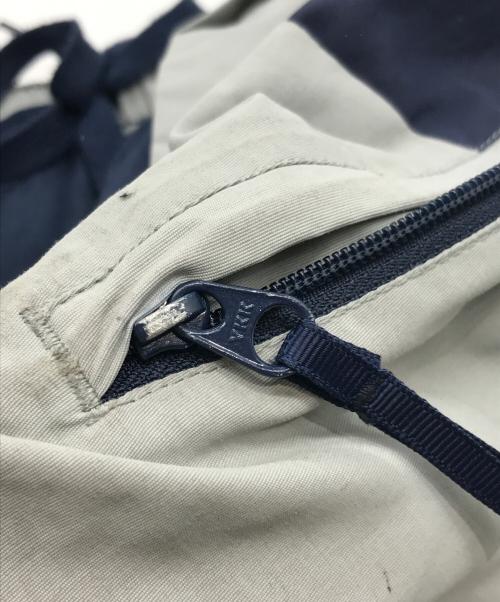 SUPREME（シュプリーム）Supreme (シュプリーム) GENUINE MERCHANDISE (ジェニュイン マーチャンダイズ) 21AW New York Yankees Track Pant グレー×ネイビー サイズ:Sの古着・服飾アイテム