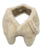 Reneルネ）の古着「ミンクファーティペット」｜アイボリー