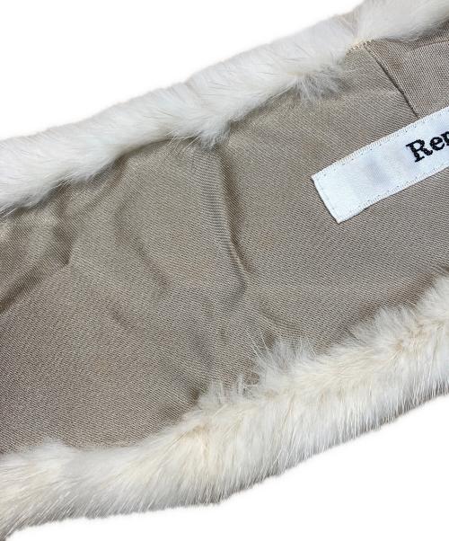 Rene（ルネ）Rene (ルネ) ミンクファーティペット アイボリーの古着・服飾アイテム