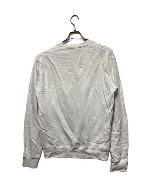 DSQUARED2（ディースクエアード）DSQUARED2 (ディースクエアード) プリントスウェット ホワイト サイズ:Ｍの古着・服飾アイテム