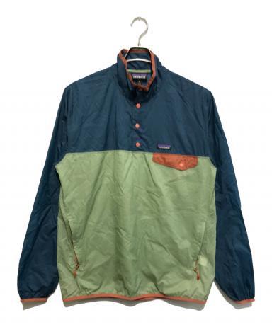 パタゴニア　廃盤モデル フーディニ プルオーバー 【S】ネイビー×ブルー 中古・古着通販】Patagonia (パタゴニア) フーディニスナップTプル