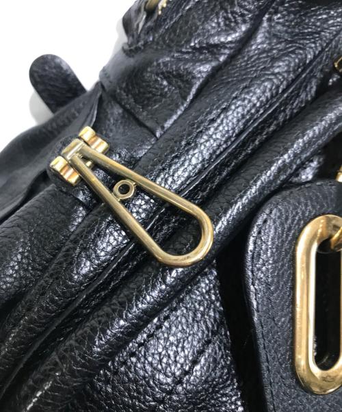 Chloe（クロエ）Chloe (クロエ) パラティ 2WAYショルダーバッグ ブラックの古着・服飾アイテム