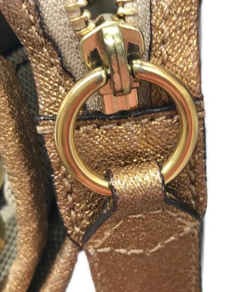 Chloe（クロエ）Chloe (クロエ) ハーレーキャンパス2WAYバッグ ベージュの古着・服飾アイテム