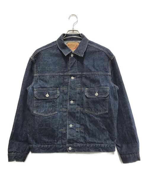 orSlow（オアスロウ）orSlow (オアスロウ) 2nd type ワンウォッシュデニムジャケット インディゴ サイズ:Lの古着・服飾アイテム
