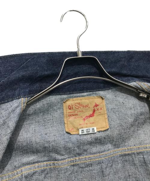 orSlow（オアスロウ）orSlow (オアスロウ) 2nd type ワンウォッシュデニムジャケット インディゴ サイズ:Lの古着・服飾アイテム
