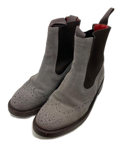 Tricker's（トリッカーズ）Tricker's (トリッカーズ) HENRYサイドゴアブーツ ブラウン サイズ:3 1/8の古着・服飾アイテム