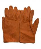 HERMESエルメス）の古着「レザーグローブ」