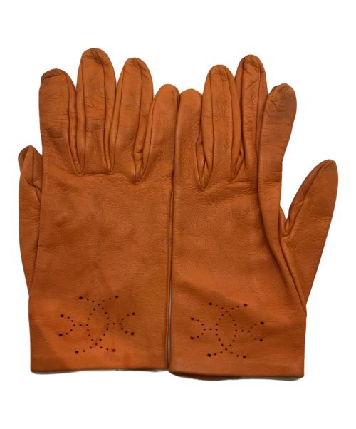 HERMES（エルメス）HERMES (エルメス) レザーグローブの古着・服飾アイテム