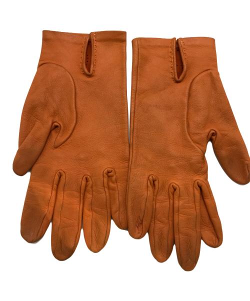 HERMES（エルメス）HERMES (エルメス) レザーグローブの古着・服飾アイテム