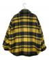 UNITED ARROWS (ユナイテッドアローズ) シャギー チェック CPO ジャケット イエロー サイズ:36：8000円