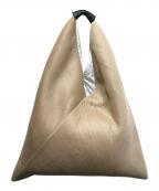 Maison Margielaメゾンマルジェラ）の古着「トライアングルメッシュバッグ」｜ベージュ