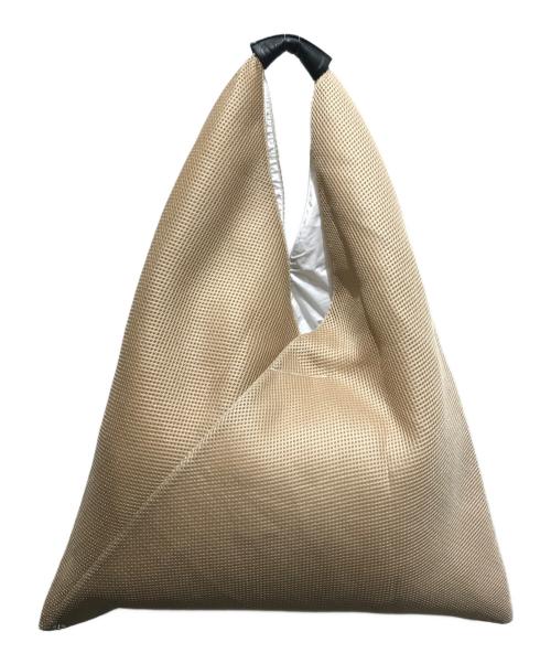 Maison Margiela（メゾンマルジェラ）Maison Margiela (メゾンマルジェラ) トライアングルメッシュバッグ ベージュの古着・服飾アイテム