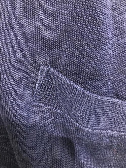 KOLOR（カラー）KOLOR (カラー) 21SS レーヨンコードシャツ ブラウン×ネイビー サイズ:3の古着・服飾アイテム