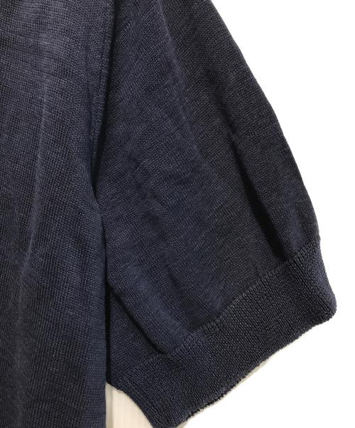 KOLOR（カラー）KOLOR (カラー) 21SS レーヨンコードシャツ ブラウン×ネイビー サイズ:3の古着・服飾アイテム