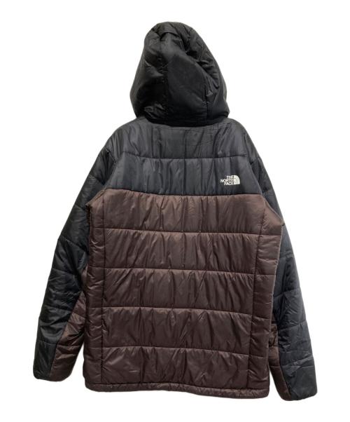 THE NORTH FACE（ザ ノース フェイス）THE NORTH FACE (ザ ノース フェイス) リバーシブルエニータイムインサレーテッドフーディ ブラック×ブラウン サイズ:XLの古着・服飾アイテム