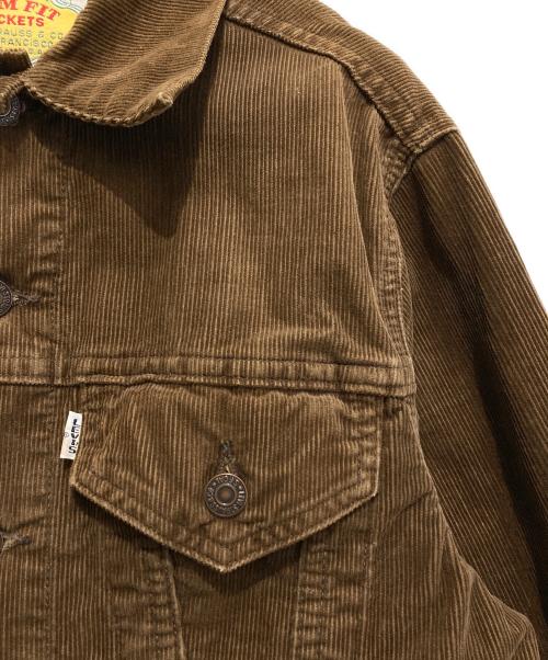 LEVI'S（リーバイス）LEVI'S (リーバイス) コーデュロイジャケット ブラウン サイズ:36の古着・服飾アイテム
