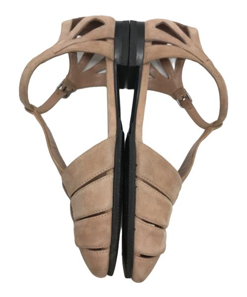 CHURCH'S（チャーチ）CHURCH'S (チャーチ) スウェードフラットサンダル ベージュ サイズ:34 1/2の古着・服飾アイテム